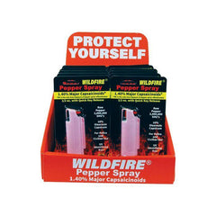 Wildfire Wholesale Pepper Spray Hard Case - Case of 12 (1.4% MC)