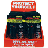 Wildfire Pepper Spray Hard Case Quick Release Keychain - .5 oz (1.4% MC)