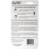 Wildfire Pepper Spray Quick Release Keychain - .5 oz (1.4% MC)