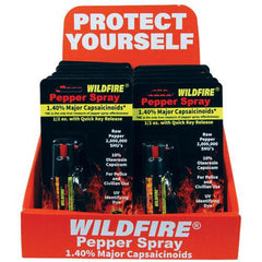 Wildfire Wholesale Pepper Spray Breakaway Keychain - Case of 12 (1.4% MC)