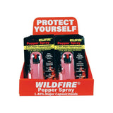 Wildfire Wholesale Pepper Spray Halo Keychain Holster - Case of 12 (1.4% MC)